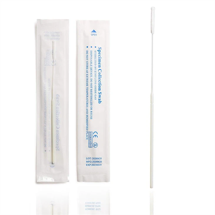 Medical Disposable Plastic Stick Sterile Cotton Swab
